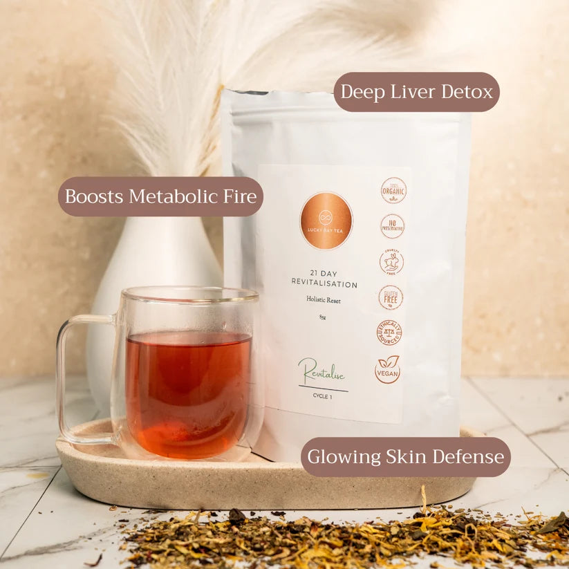 Lucky Bay Organic Tea 21 Day Revitalisation David Wolfe AUS