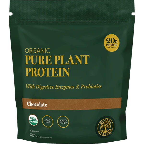 Global Healing Chocolate Protein Powder David Wolfe AUS