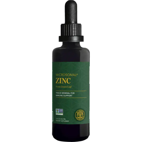 Global Healing Organic Zinc | Plant-Based Liquid Supplement David Wolfe Australia