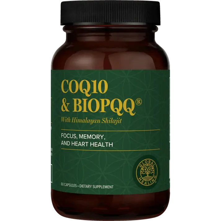 Global Healing CoQ10 & BioPQQ® with Shilajit | Advanced Energy Support David Wolfe Australia