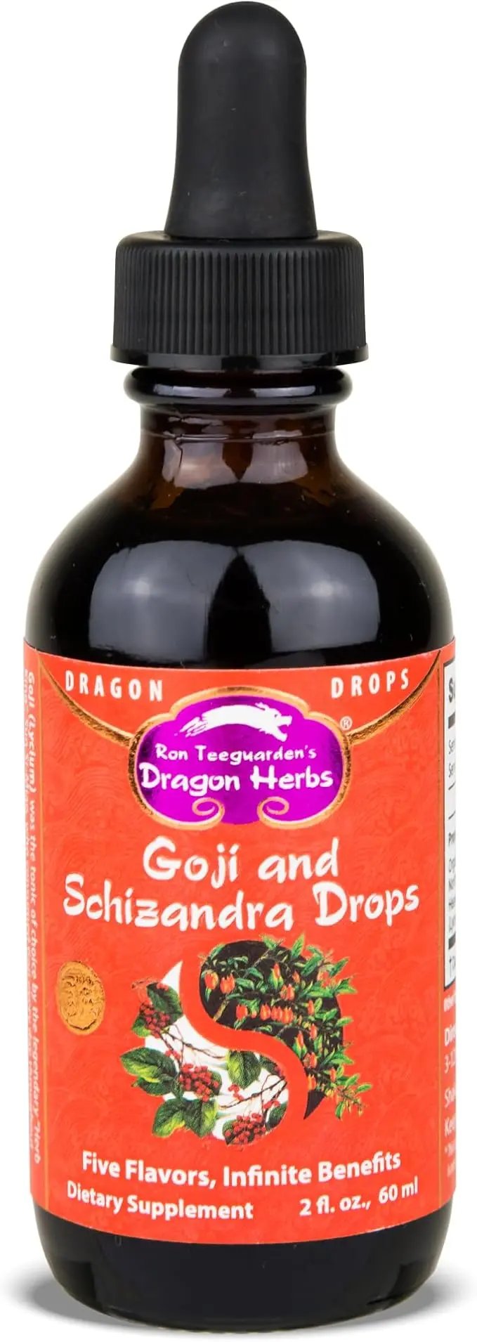 Dragon Herbs Goji and Schizandra Drops | Spagyric Tincture for Immune Support David Wolfe Australia