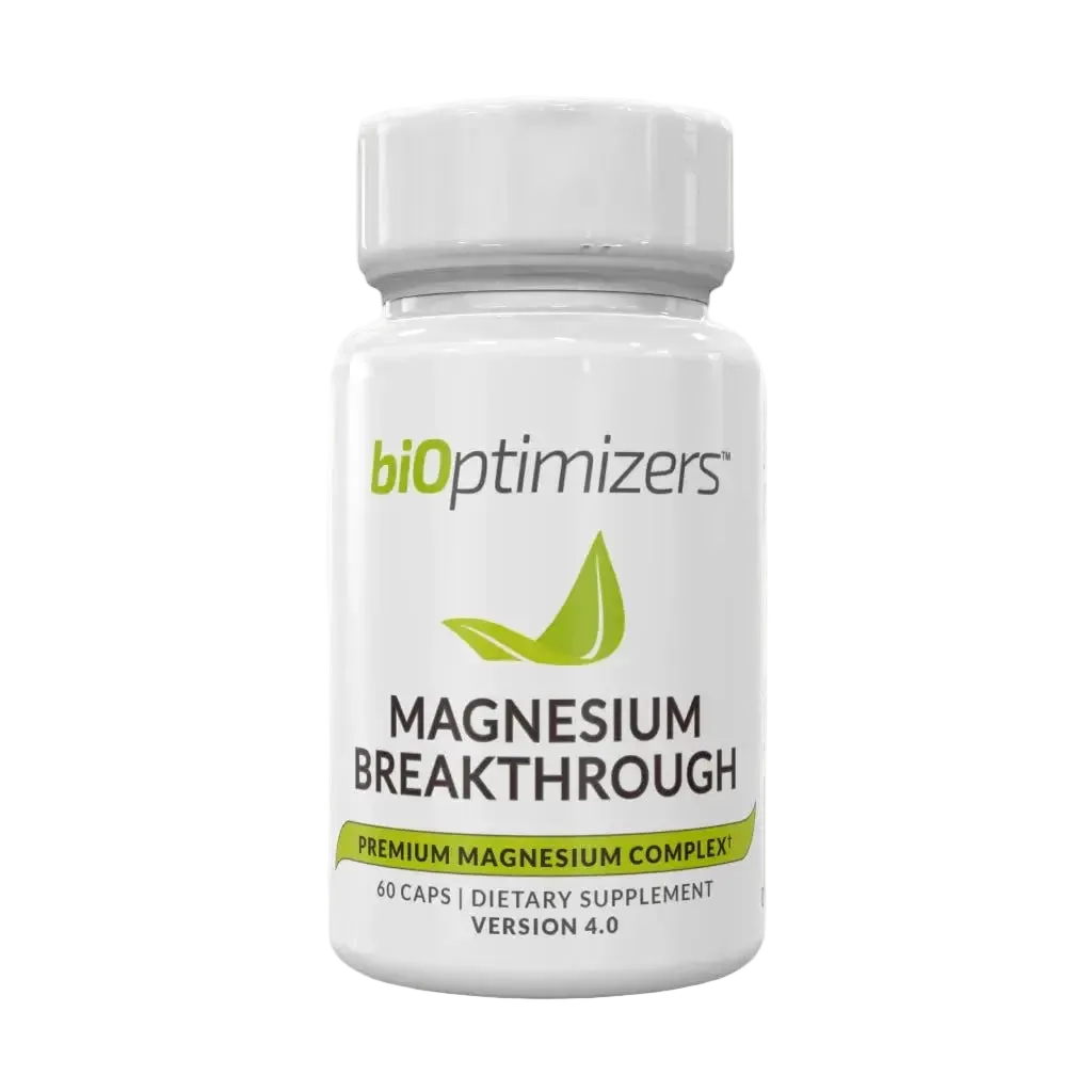 Magnesium Breakthrough 60 Caps BioOPtimizers David Wolfe Australia