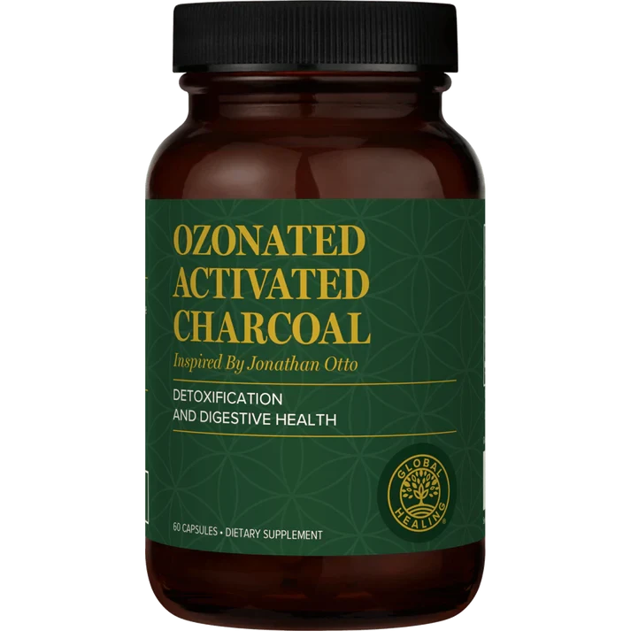 Global Healing Ozonated Activated Charcoal David Wolfe AUS