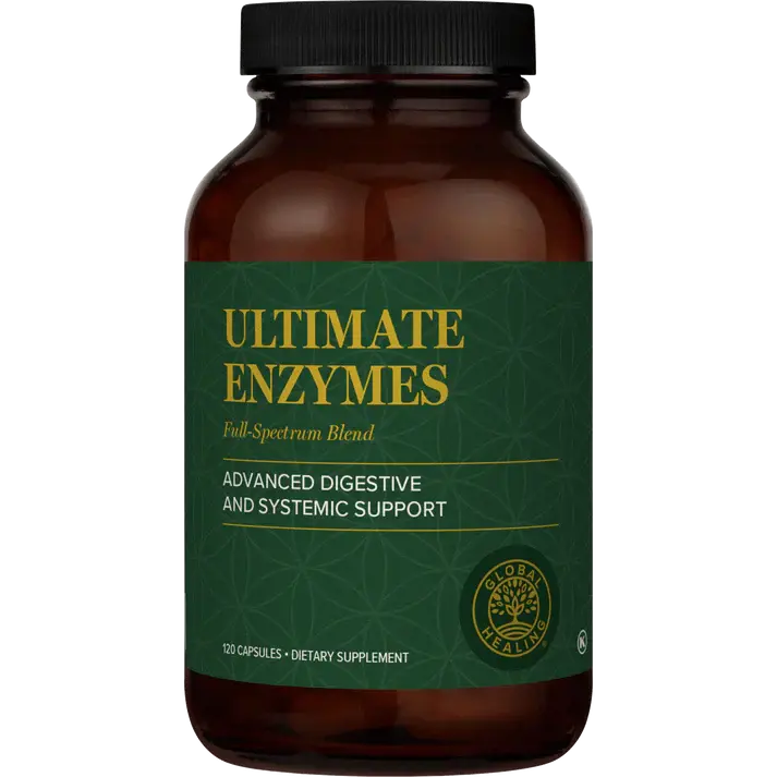Global Healing Ultimate Enzymes | Plant-Based Digestive Support David Wolfe Australia